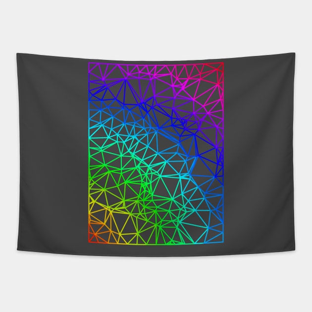 Gradient Color Mesh Tapestry by TRIME