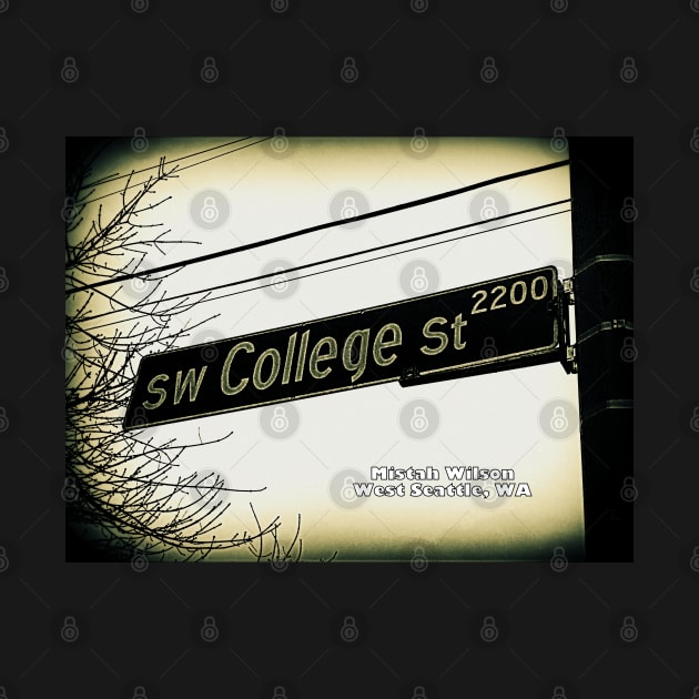 SW College Street, West Seattle, SIGNATURE by MistahWilson