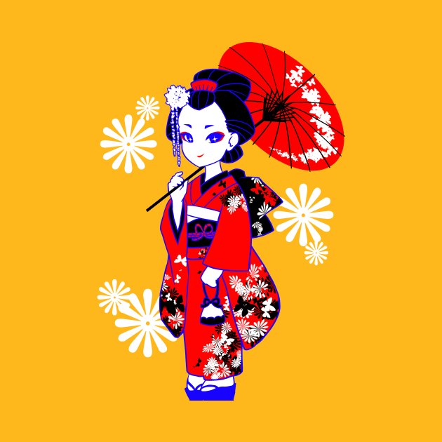 J-POP Geisha by myougi