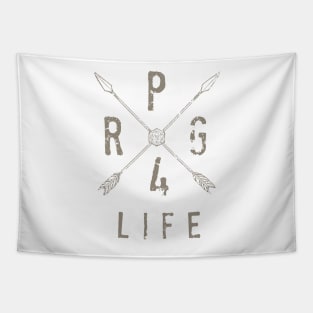 RPG 4 LIFE - grey Tapestry