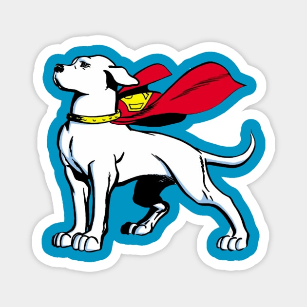 Super Dog 1 Magnet by downyloro