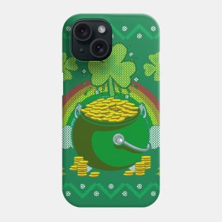 St Patricks Day Pot O Gold Phone Case