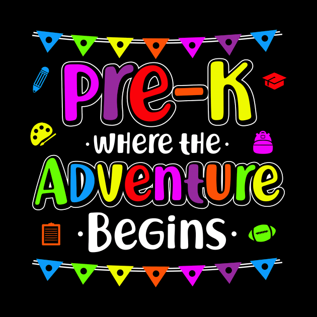 Pre-K Where The Adventure Begins by luisharun