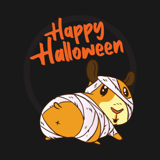 Hamster Mummy Happy Halloween T-Shirt