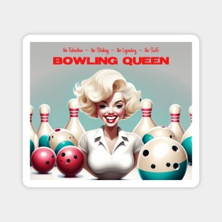 SciFi Bowling Queen Magnet