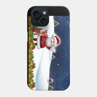 MUG DESIGN SANTA and RUDOLPH! Phone Case