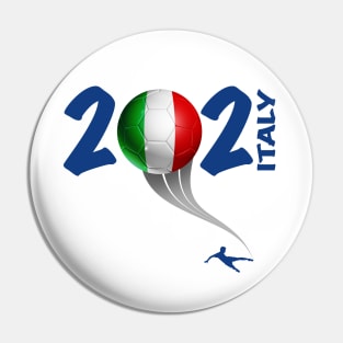 Italy Euro Soccer 2021 Pin