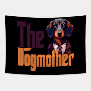 Dachshund Dog Mom Dogmother Dogs Mommy Rottie Tapestry