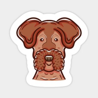 Airdale terrier dog Magnet