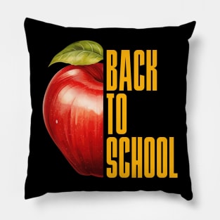 Back to School Apple Pillow