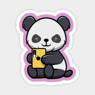 Cute baby Panda Selfie Magnet