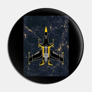 Space Shooter | Aerospace Fighter Pin
