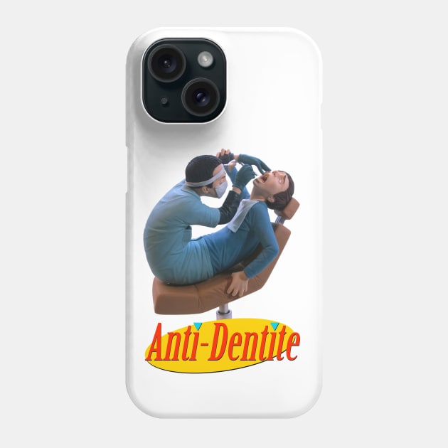 Rabid Anti-Dentite Phone Case by HiPopProject