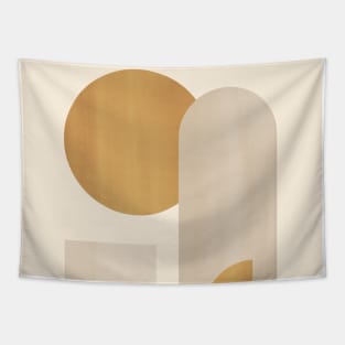 Mid-century modern Geometrical shapes Tapestry