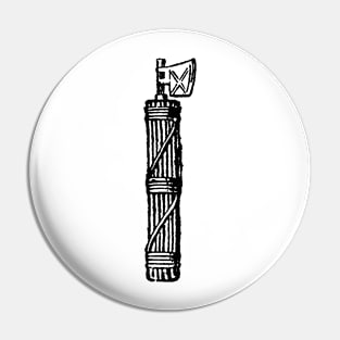 Fasces Pin