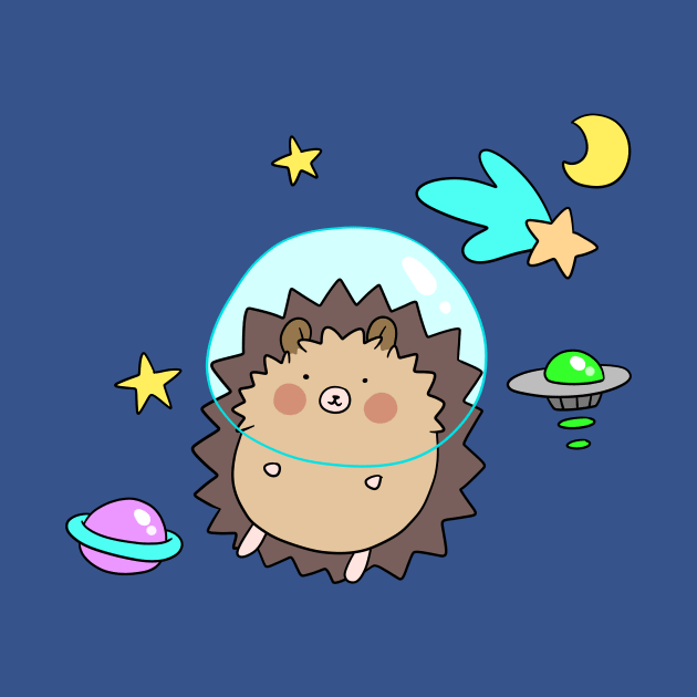 Space Hedgehog by saradaboru