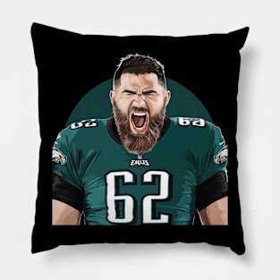 Jason Kelce Chiefs Pillow