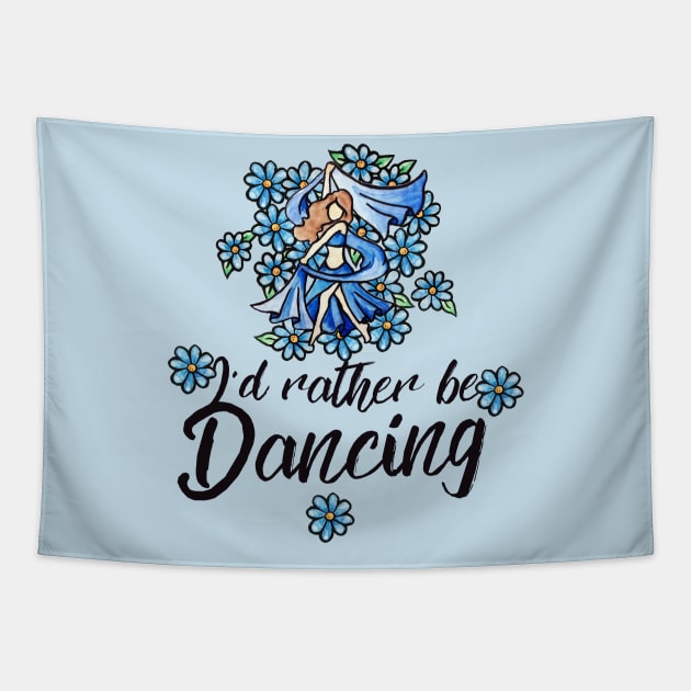 I'd rather be dancing Tapestry by bubbsnugg