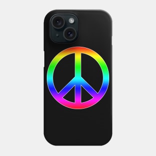 Rainbow Peace Sign Phone Case