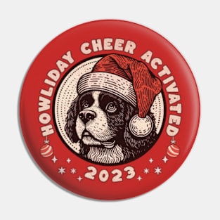 Howliday Cheer Activated Pin