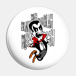 Spooky Dracula Blah Blah Blah Pin