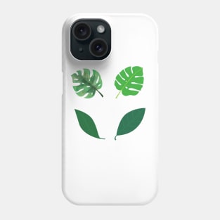 green leaves bundle design Phone Case