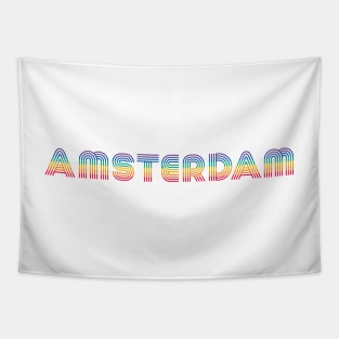 Amsterdam is like a rainbow Tapestry