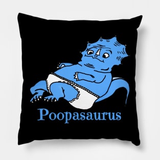 Poopasaurus Pillow