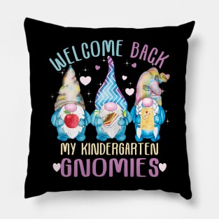 Welcome back my kindergarten Gnomies..Back To school teacher gift Pillow