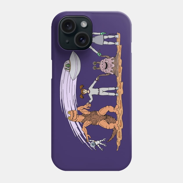 Friends No Matter The Differences Phone Case by AzureLionProductions