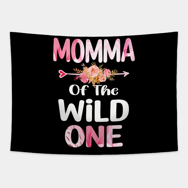 momma of the wild one momma Tapestry by Bagshaw Gravity