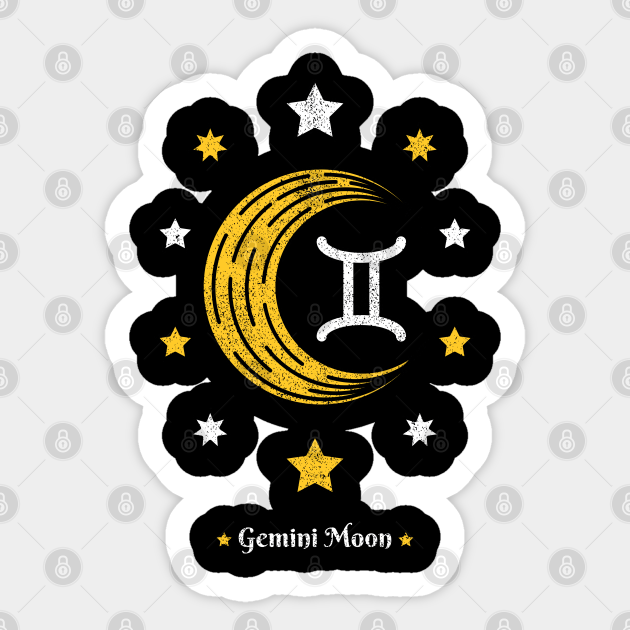 Gemini Moon - Astrology Zodiac Sign - Natal Chart Horoscope Star Tarot  Mercury