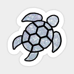 vsco turtle glitter Magnet