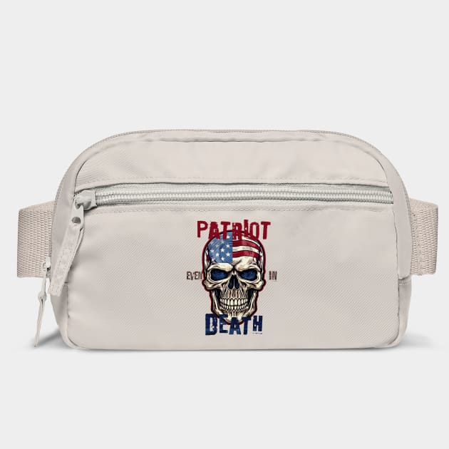 Patriot Even In Death July 4th by Luxinda