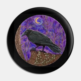 crow painting Pin