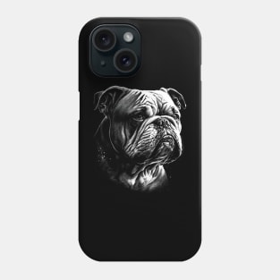 English Bulldog realistic Phone Case