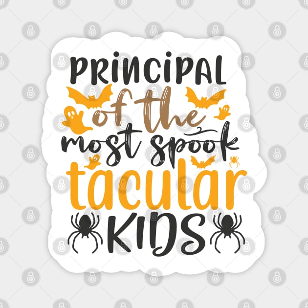 Principal Of The Most Spooktacular Kids Magnet by monstercute