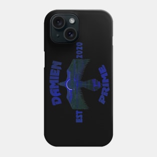 Damien Prime Blue Logo Phone Case