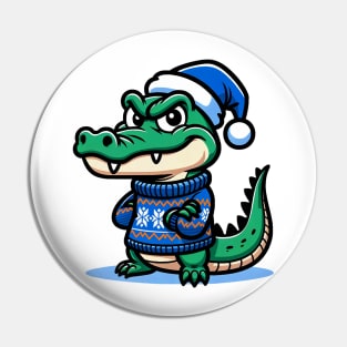 Gator Christmas Pin