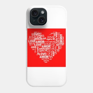 Love Amor Phone Case