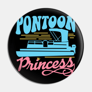 Pontoon Princess Pontoon Boat Pin