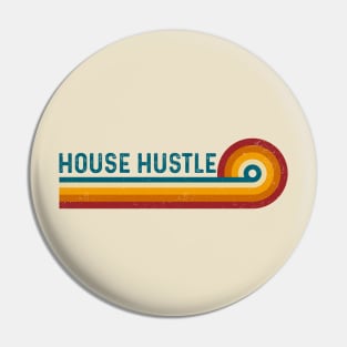 Vintage and Retro Realtor Design Gift For Real Estate Agents House Hustle Pin