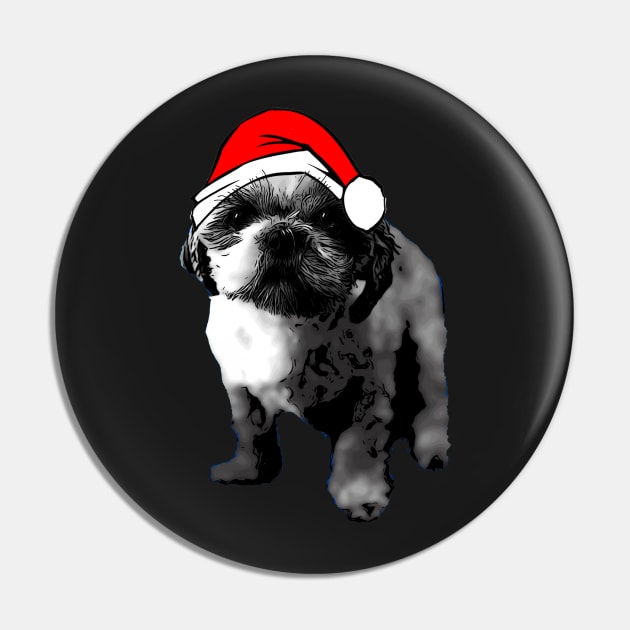 Feliz Navidog Pin by Custom Autos