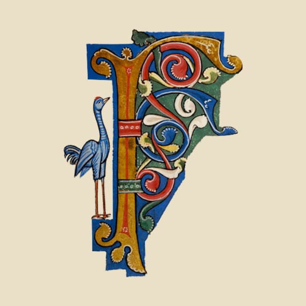 Illuminated Initial F by Artimaeus