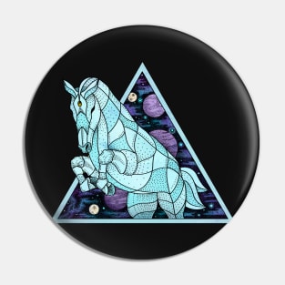 Cosmic Horse Pin