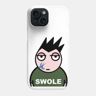 Swole. Big and beefy Phone Case