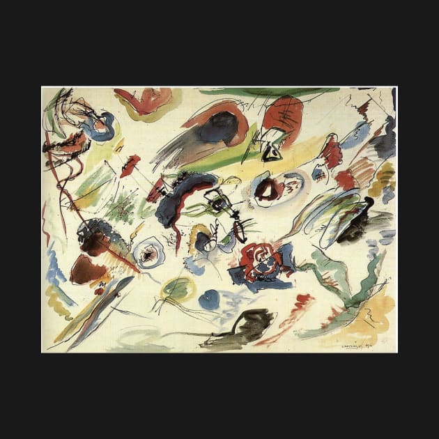 Wassily Kandinsky Abstract Art by KOTFILMS