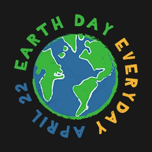 Earth day  22 april 2021 T-Shirt