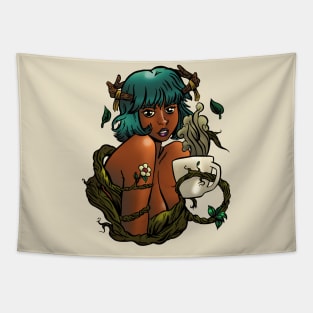 Coffee Dryad Tapestry