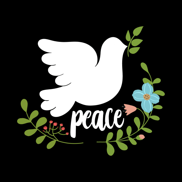 Peace Dove by IdinDesignShop